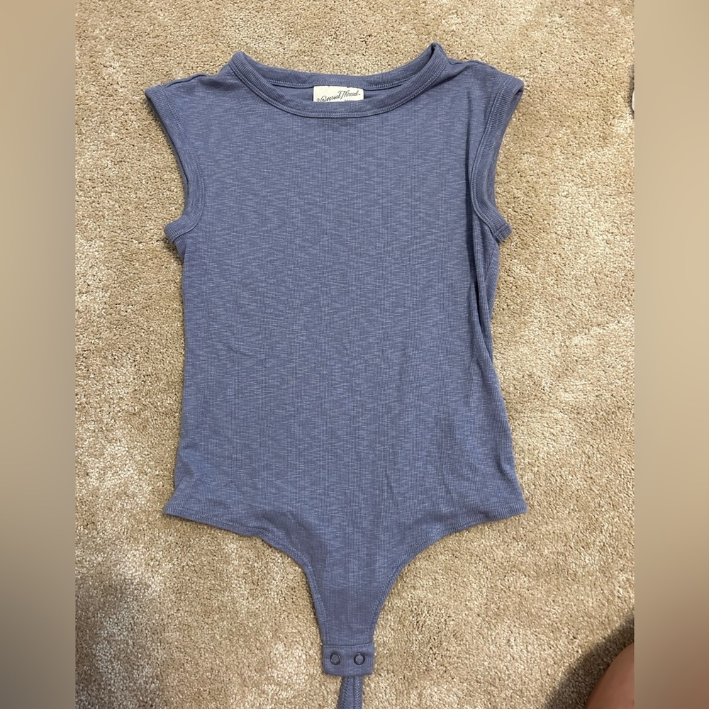 Blue universal thread body suit